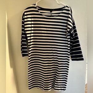 J Crew Nautical T Shirt Dress